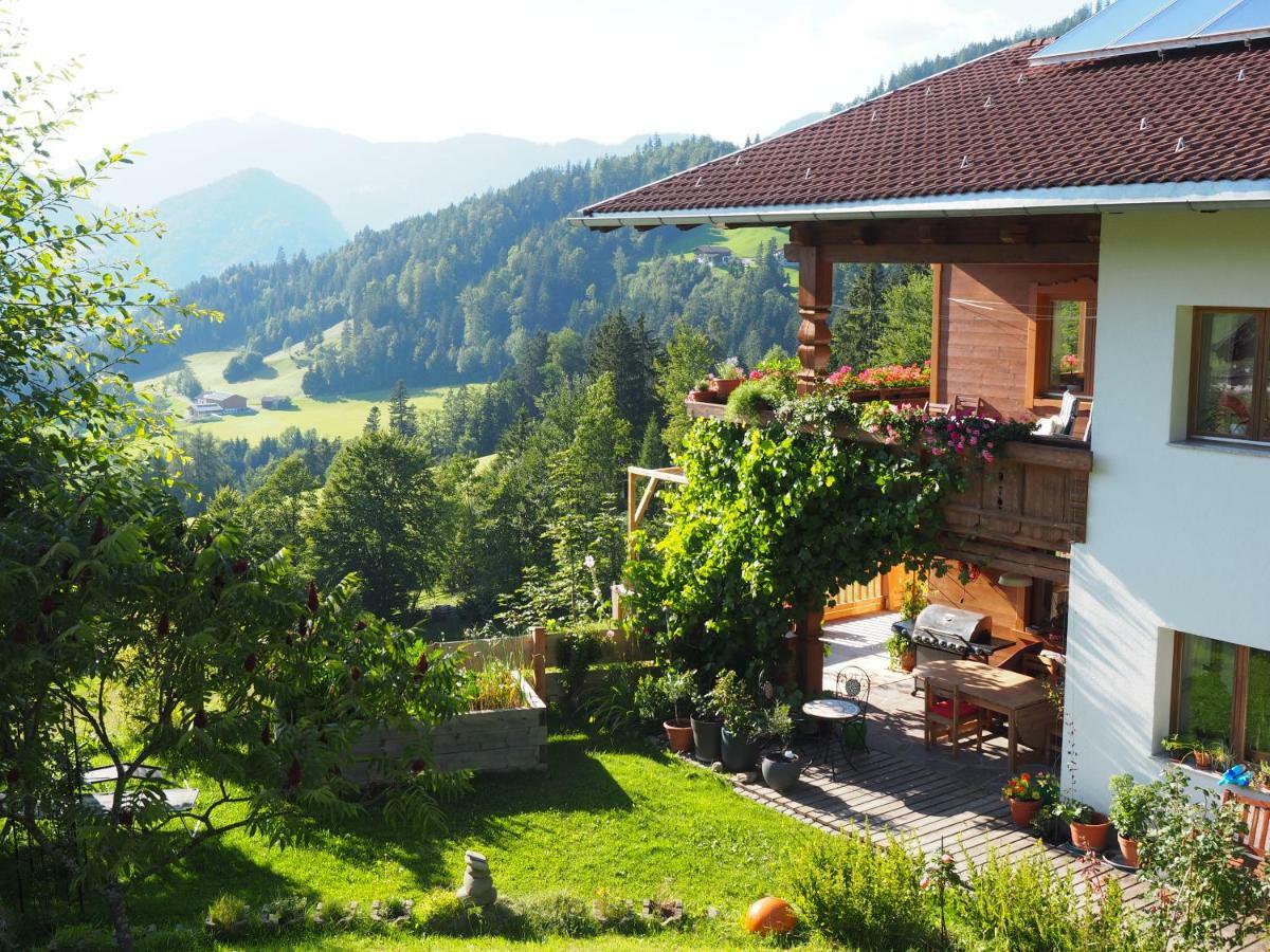Ferienwohnung Huebner Brandenberg Buitenkant foto